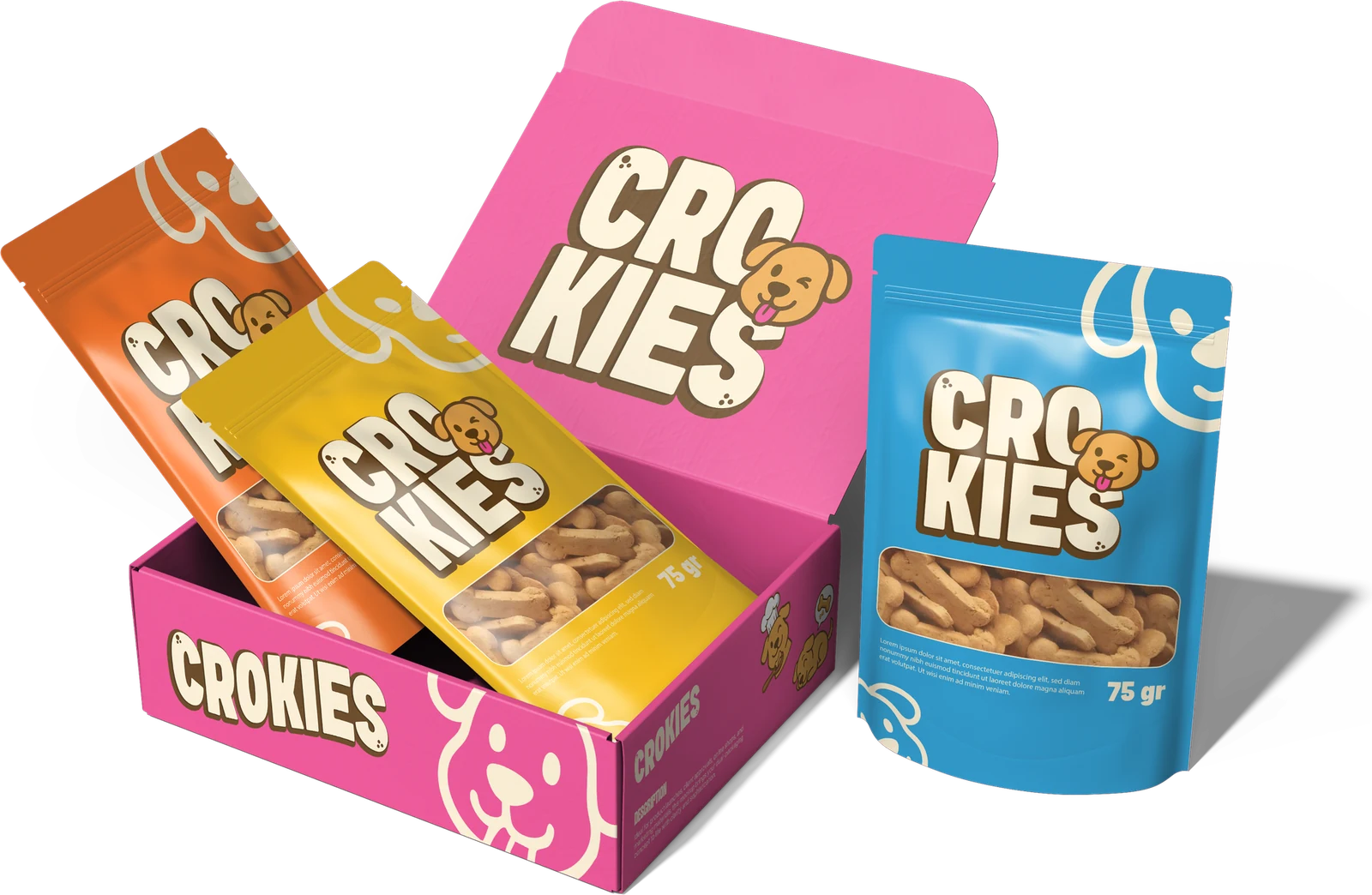 Crokies: empaques