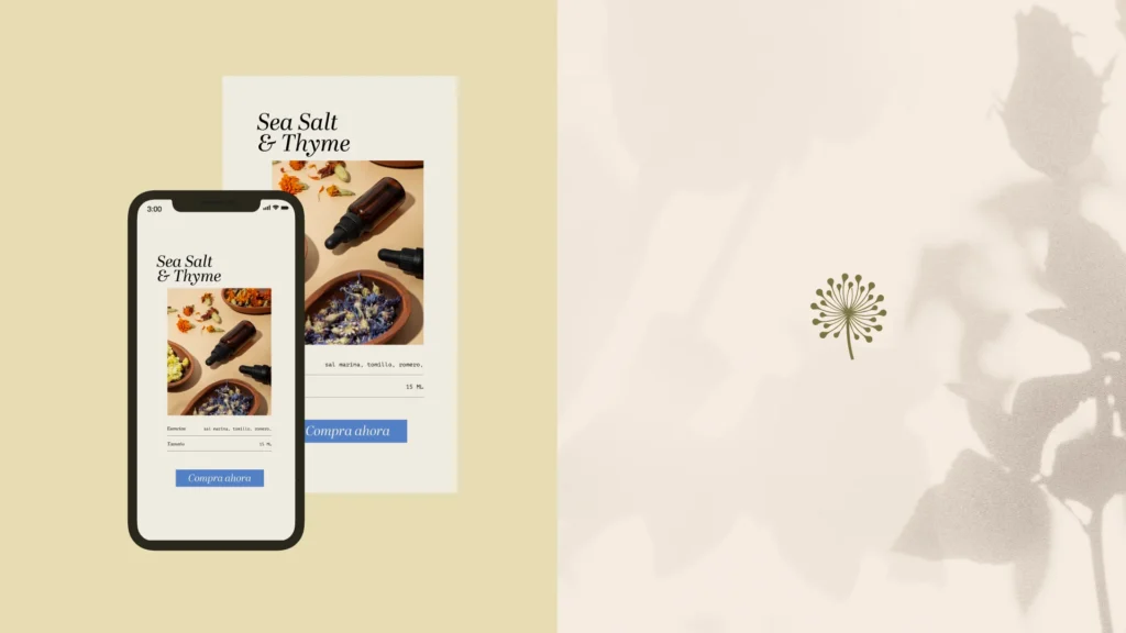 Diseño de app y web de Dalma Wellness