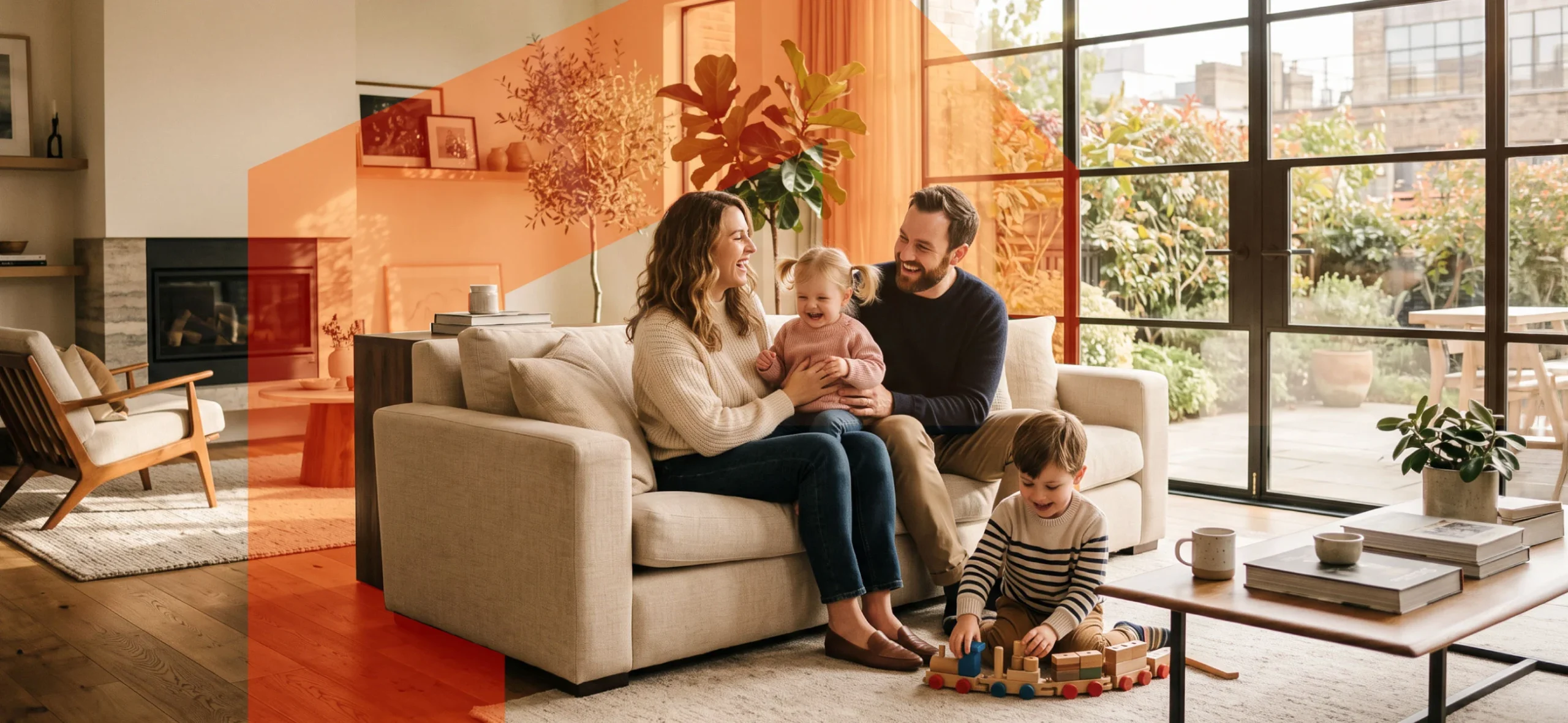 Inveka: familia en su nuevo hogar