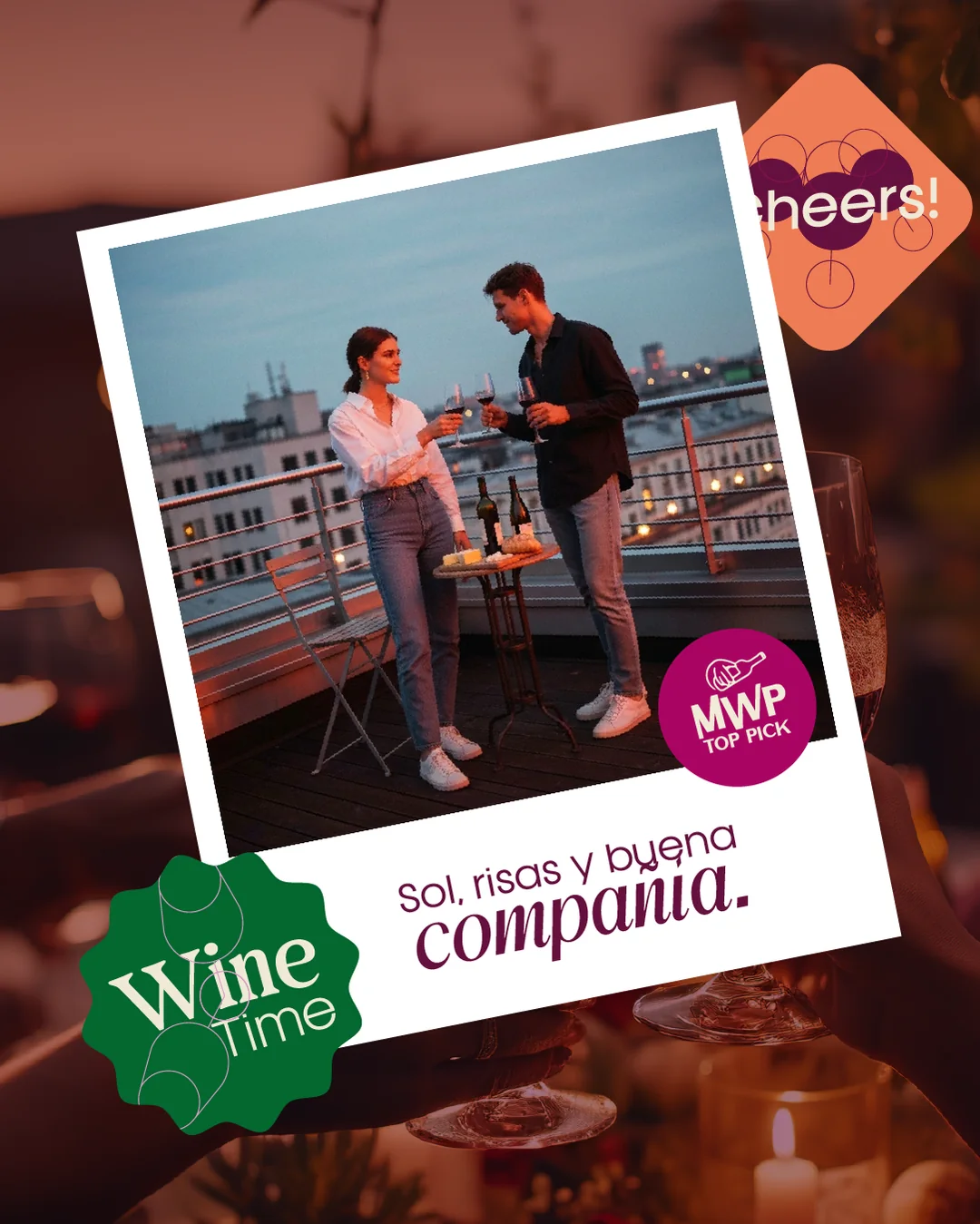 Post de redes sociales More Wine Please 1
