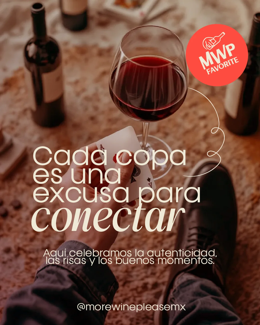 Post de redes sociales More Wine Please 4