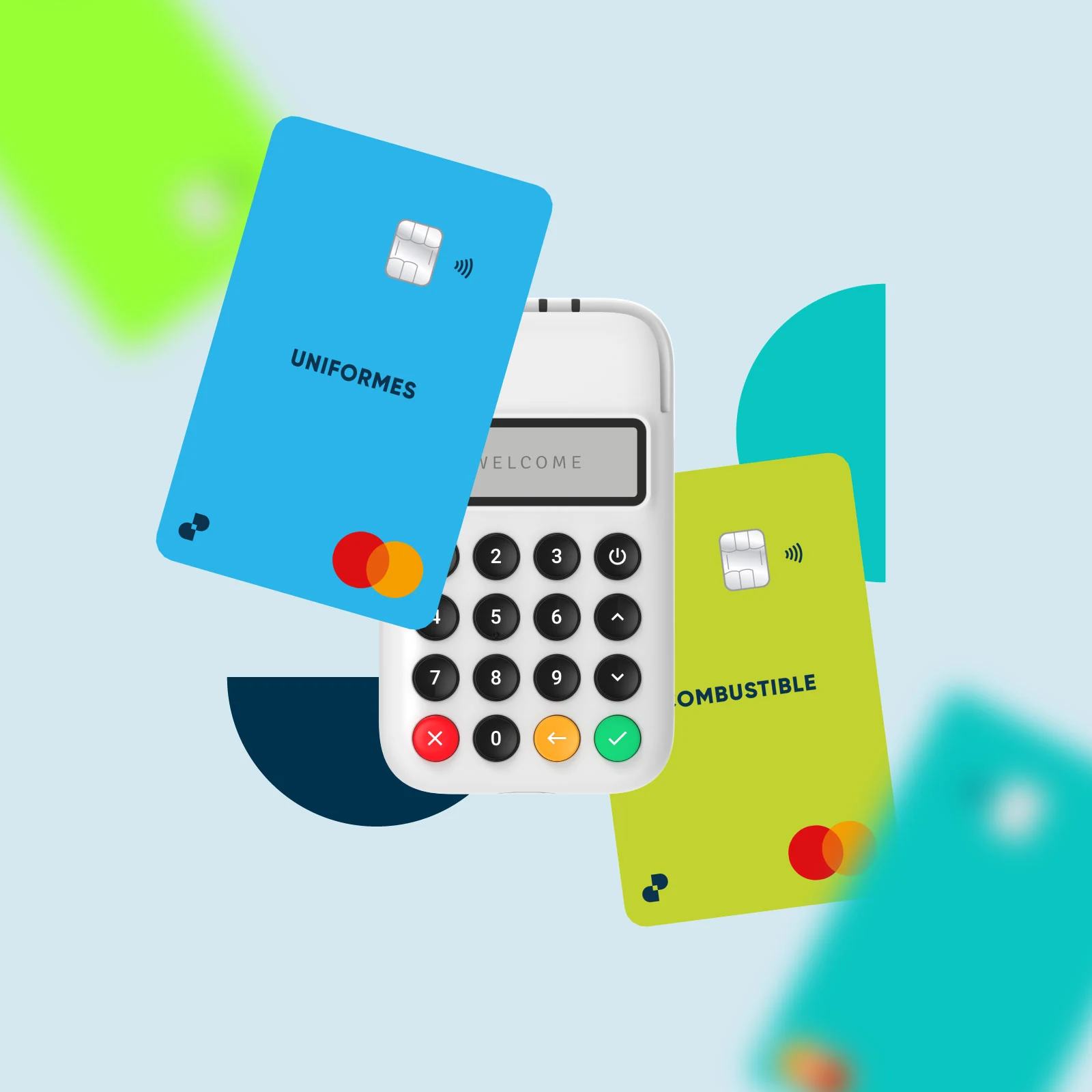 Pay Company: tarjetas Uniformes y Combustible con datáfono