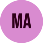 Iniciales de Mónica Álvarez