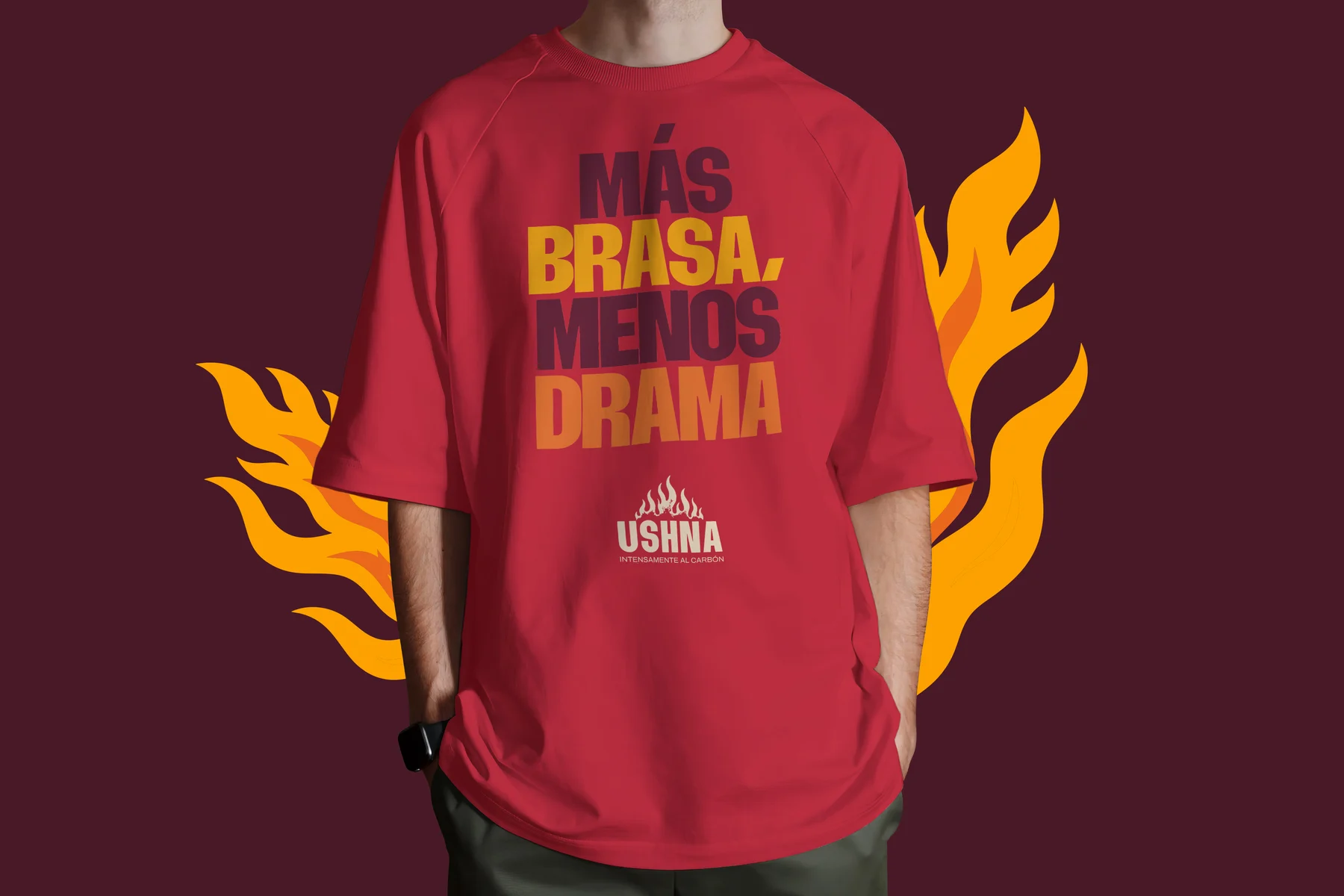 USHNA desafio camiseta